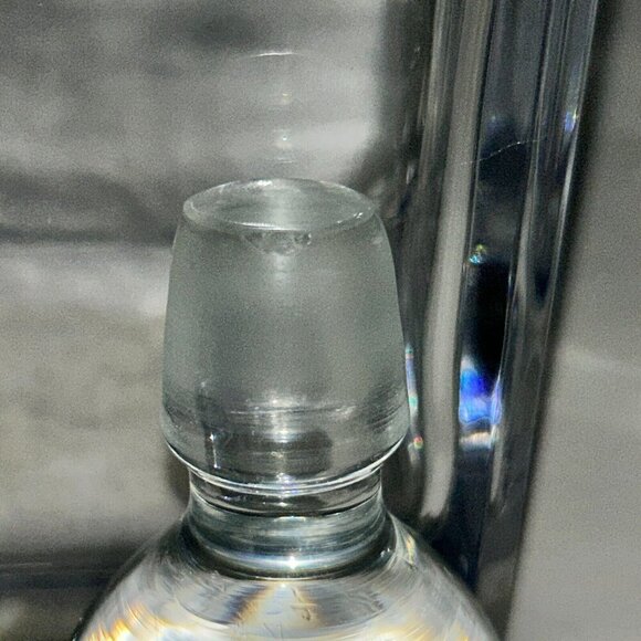 Lenox Kate Spade Gin Rummy Whiskey Decanter Full Lead Crystal 750 ml NOTE - Picture 7 of 14